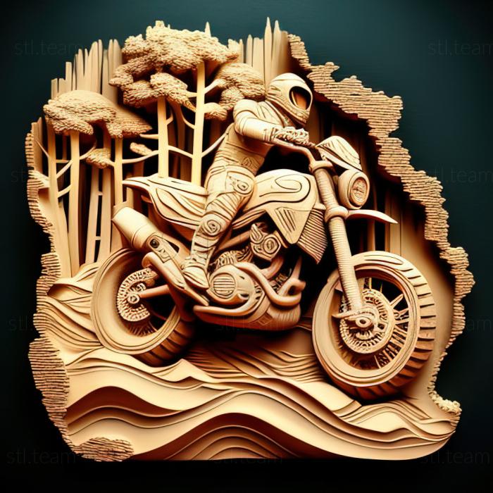 3D модель Ducati Scrambler Desert Sans (STL)